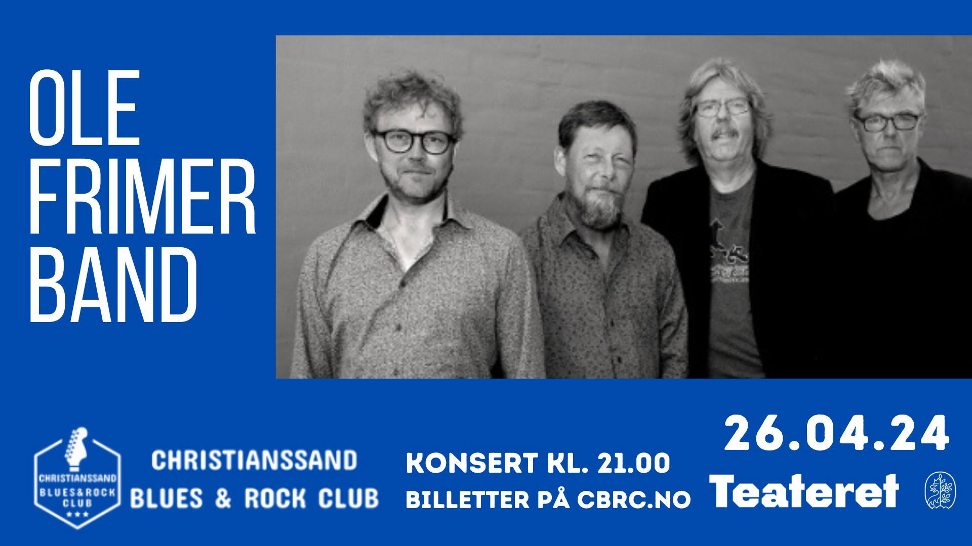 Konsert med Ole Frimer Band (DK)